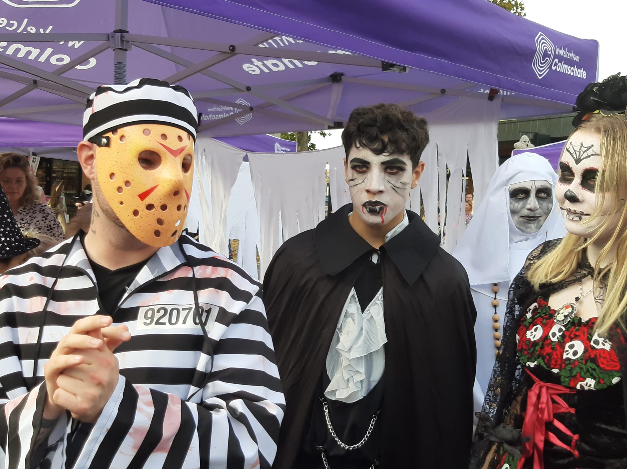 Lekker griezelen bij Halloweenparty op Winkelcentrum Colmschate